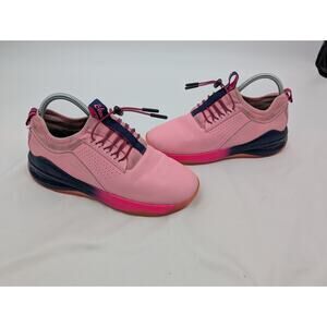 Clove Miami Night Flamingo Nursing Shoes Pink with Drawstring Closure Size 7